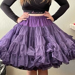 Malco Modes purple petticoat